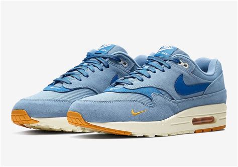 nike air max 1 mini swoosh blue|Nike Air Max 1 sneakers.